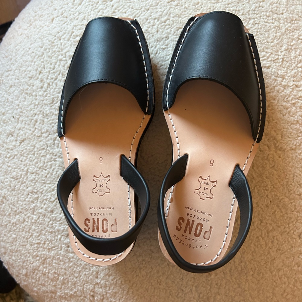 Pons Platform Sandals Sz 8